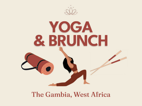 Yoga Brunch Event in Gambia Title