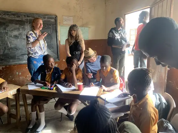 Charity Art Therapy Cultural Yoga Retreat in The Gambia