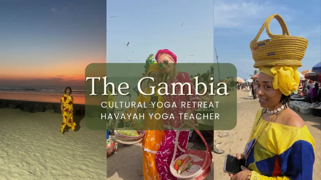 Havayah Yoga Teacher on Cultural Yoga Retreat in Gambia